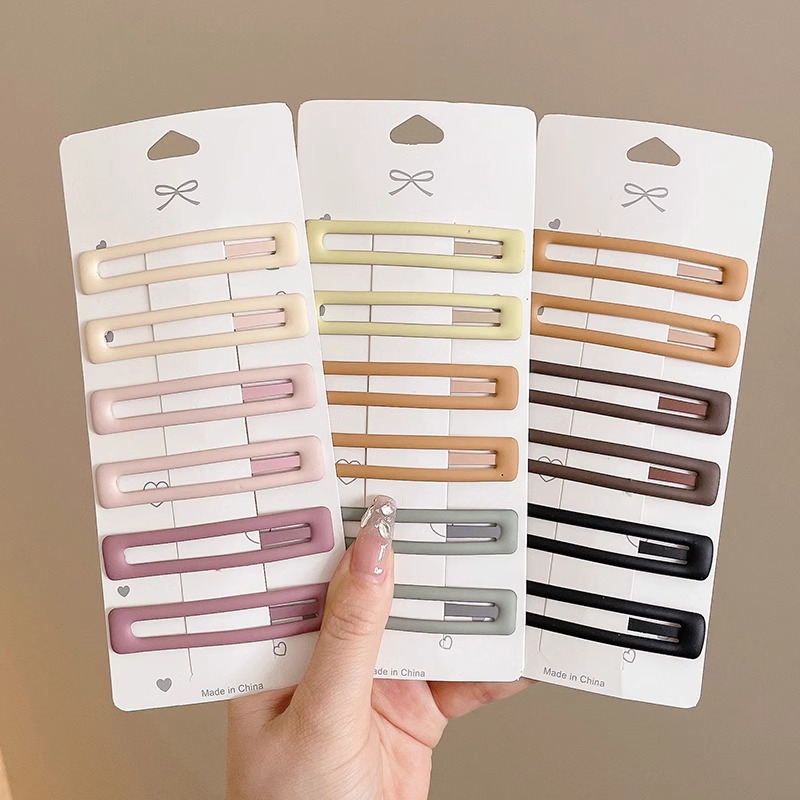 Dopamina clip lateral clip lateral clip de cabello mujer 2025 nuevo clip de cabello roto bb frente clip de frangeo clip de tocado clip