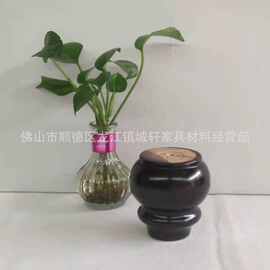 欧式家具实木沙发脚桉木葫芦脚桌脚柜脚支撑脚茶几脚沙发配件