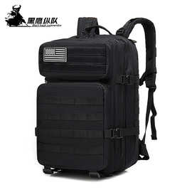户外运动背包45L野营旅行电脑双肩包战术迷彩休闲包军迷户外包男