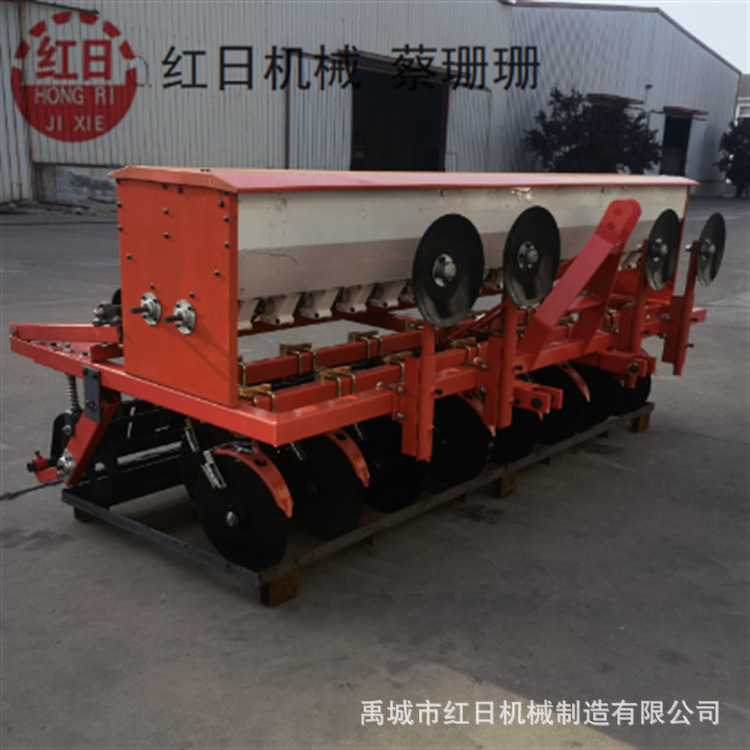 小麦施肥播种机9-24行施肥一体机 小麦燕麦旱稻种植机