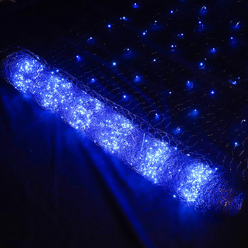 Wedding props in any shape, led copper wire lamp, iron wire starry sky net, starry sky star ceiling stage decoration lamp