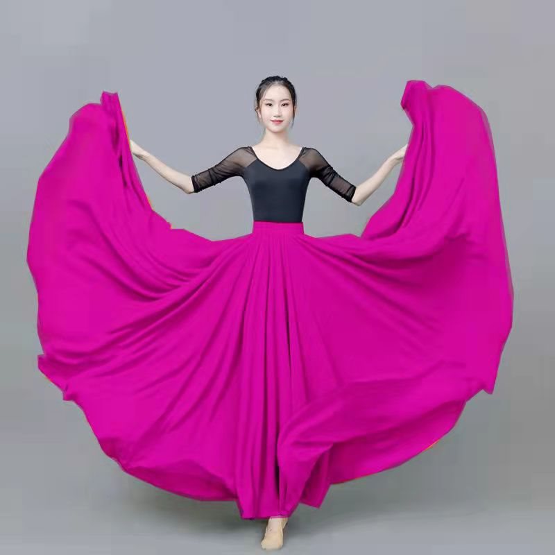 ◐Purple rose color 720 degree double layer swing❃