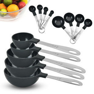 Measuring Cup measuring spoon 13 piece set stainless steel handle plastic measuring spoon set with scale measuring spoon Baking Tools