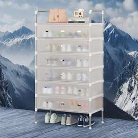 防尘简易鞋架加厚多层家用门口鞋柜结实耐用收纳鞋架子加宽大容量