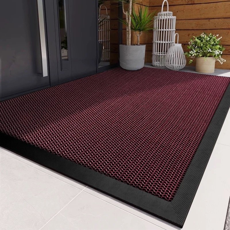 Elastic King's Entry Floor Mats Are Stain-Resistant and Wear-Resistant, Door Mats Hide Dust, Outdoor Anti-Slip Mats, New No-Wash Carpets