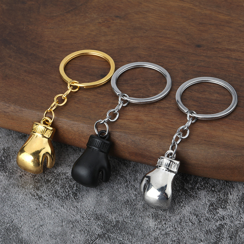 New Metal Fitness Boxing Keychain Fighter Pendant Gym Gift Creative Decoration Wholesale from Manufacturer