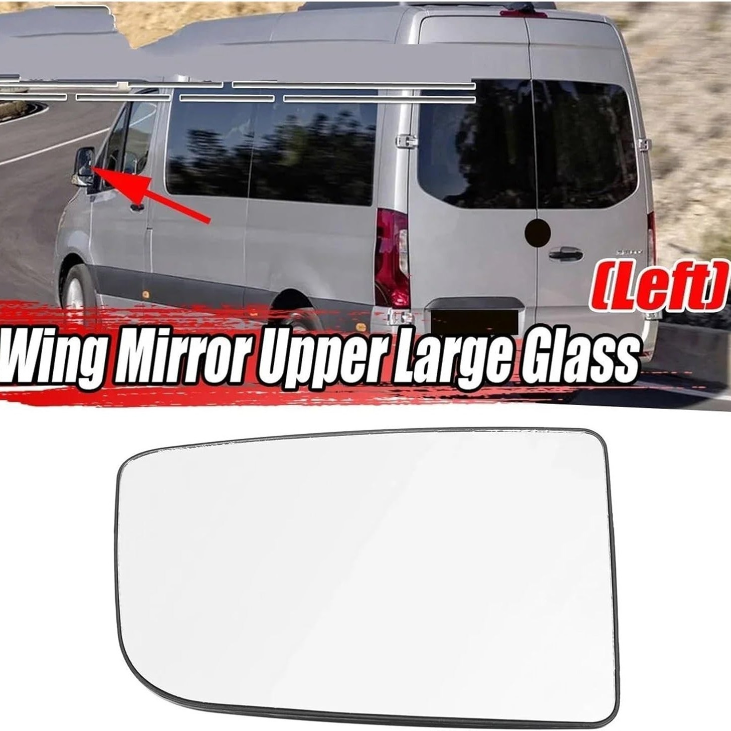 A0028115233 is suitable for 12-16 Mercedes-Benz Sprinter W906 Volkswagen V01KSWAGEN heated rearview mirror lens