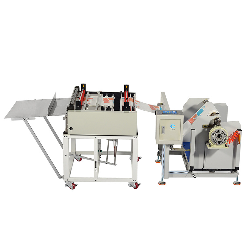 Vertical Cutting Machine Photoelectric Correction Integrated Horizontal Cutting Machine Pet Film Plastic Roll Label Paper Feeding Cutting Machine