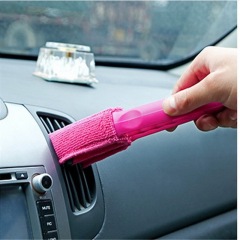 Detachable Venetian blind brush for cleaning car interior air vent gaps, dust removal cleaning tool, automotive air conditioning brush
