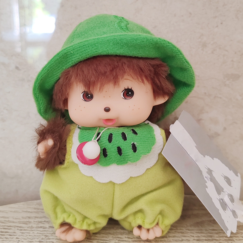 Monchic mengqiqi15CM pequeño vestido muñeca de felpa colgante bolso colgante producto transfronterizo buen producto nuevo producto