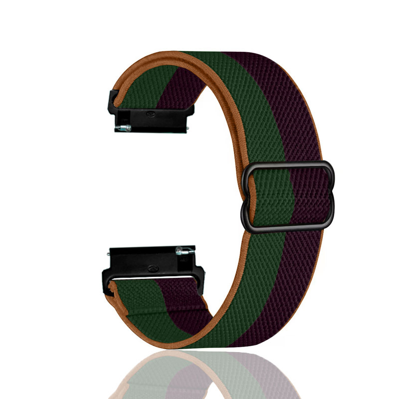 Adecuado para Samsung Watch4/5/6/7 correa de reloj fabricante de correa de reloj de nailon elástica de 40 mm44 mm