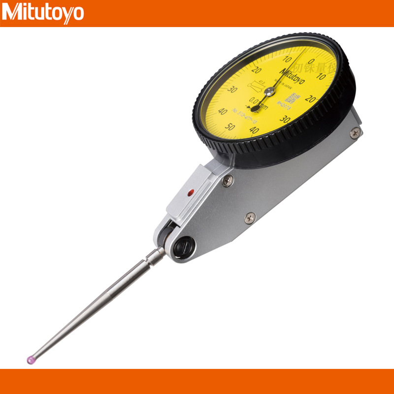 三丰513-477-10E加长测针杠杆百分表TI-123ERX红宝石无磁测头校表