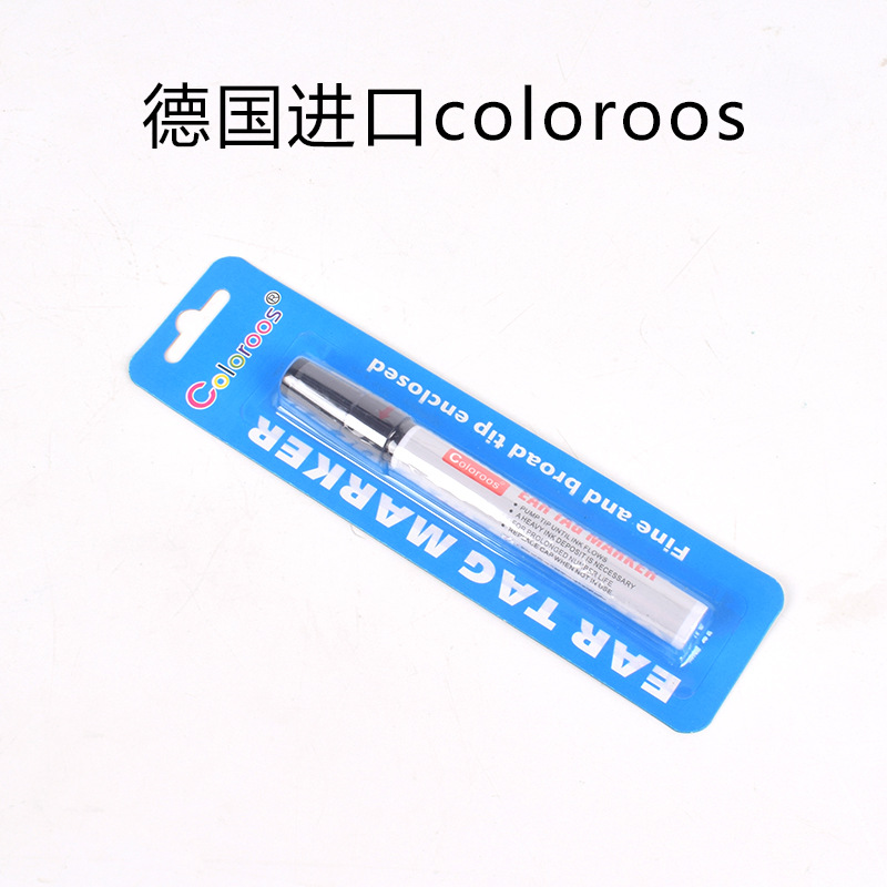 Importado veterinario oído marcador pluma cerdo ganado oveja oído marcador Cerda oído marcador pluma oreja marcador pluma especial para la cría