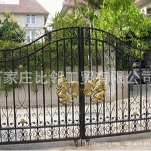 供应 锻造铁艺大门 庭院仿古门