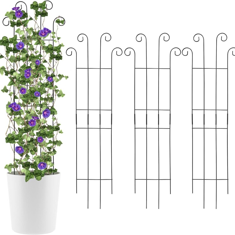 Wrought Iron Climbing Frame Garden Courtyard Household Indoor Balcony Living Room Floor-Standing Styling Frame Clematis Orchid Bracket Wrought Iron Climbing Frame Garden Courtyard Household Indoor Balcony Living Room Floor-Standing Styling Frame Clematis Orchid Bracket