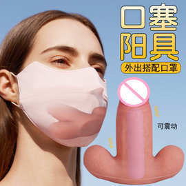 小奶狗SM情趣柔软阳具口塞男女用刑具口球另类调教堵嘴成人性用品