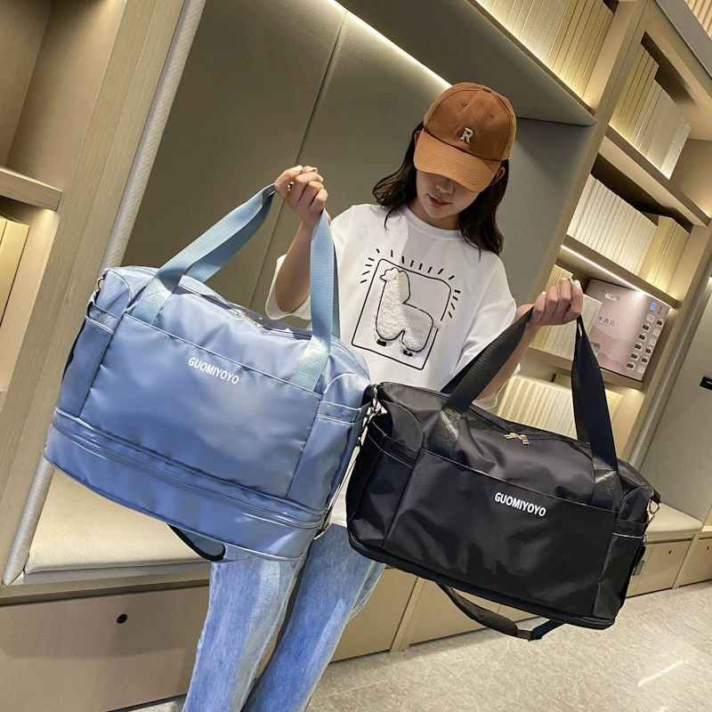 Дорожная сумка для зала с разделением влажного и сухого, чемодан, organizer bag, для импорта