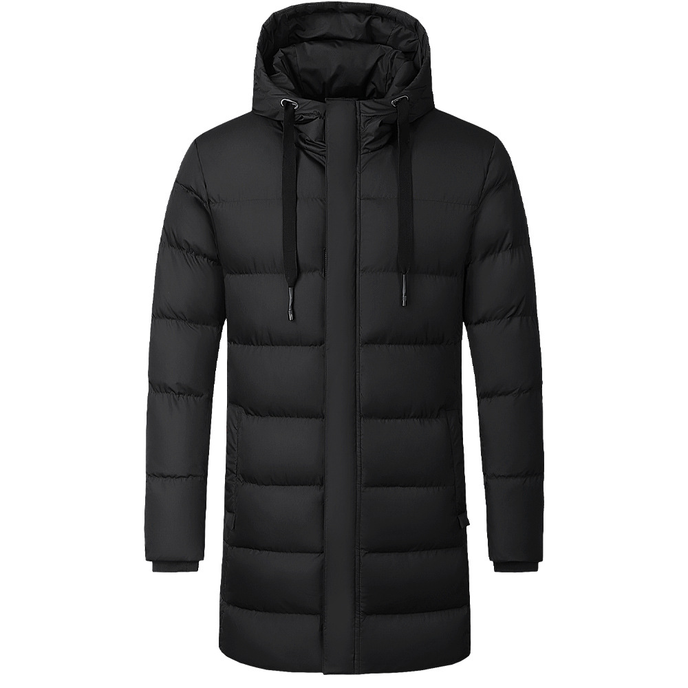 Herrenbekleidung Neue Winter dicke lange Heizmanteljacke Heizjacke Aufladen USB elektrische Heizkleidung warme Baumwolljacke_voghion.com