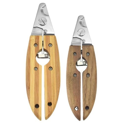 Pet Nail Scissors Wooden Handle Pet Nail Clipper Dog Cat Nail Clippers Stainless Steel Cleaning Beauty Tools Wholesale