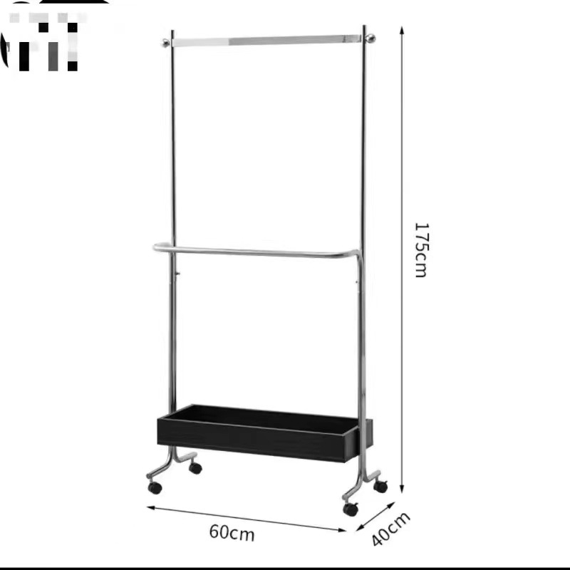 (블랙 휠) 두꺼운 블랙 60cm 길이