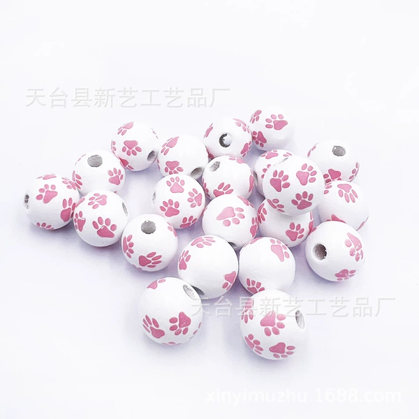 Pink 8 claws on white background