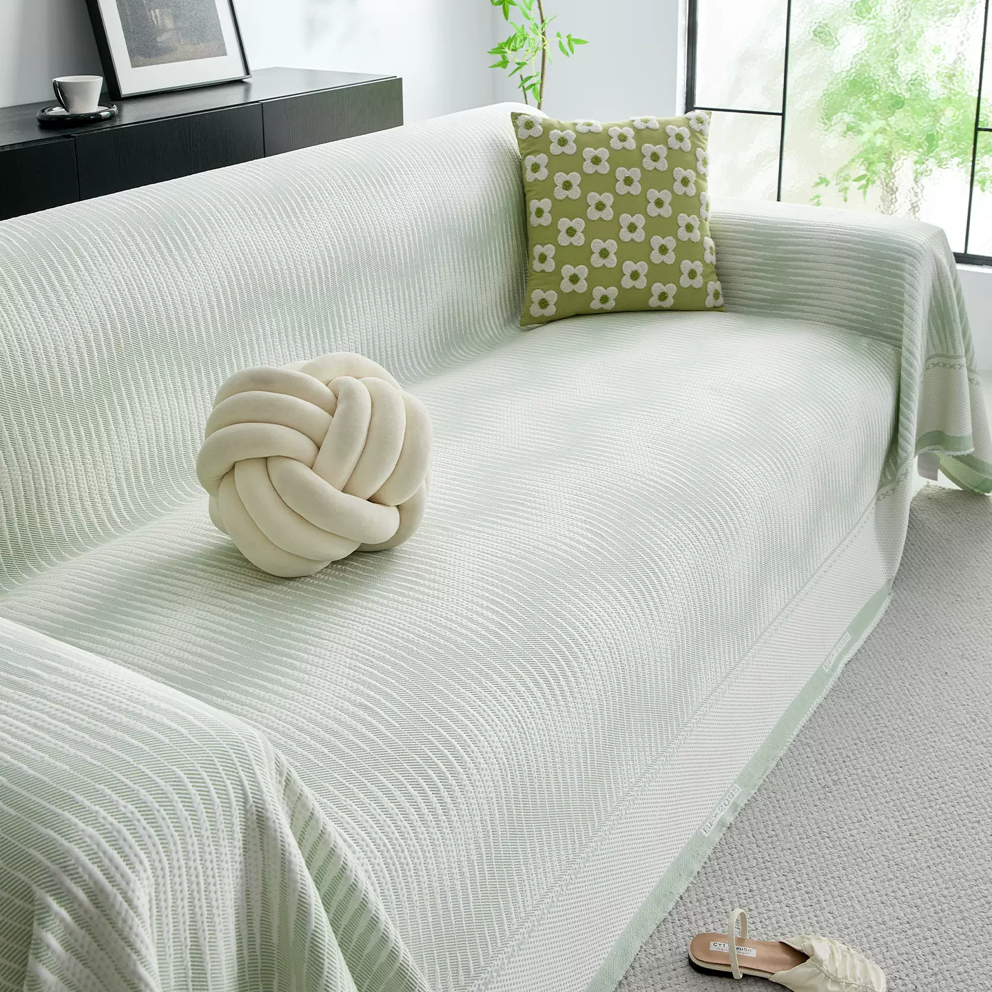 夏日清凉冰丝沙发巾2026新款夏季夏天款一片式沙发盖布毯外贸跨境