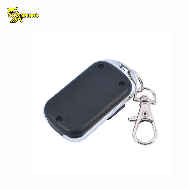 Control de acceso de seguridad 1527, control remoto metálico de aprendizaje automático con cubierta deslizante, control remoto inalámbrico de 433 MHz para puertas eléctricas.