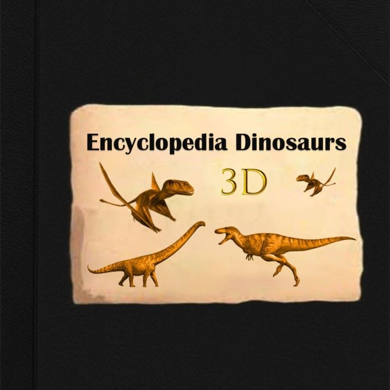 跨境新品3D Encyclopedia Prehistorica Dinosaurs 恐龙百科全书|undefined