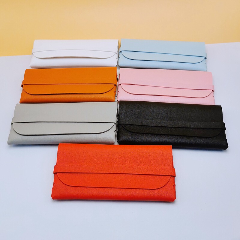 Glasses case simple high-end men's and women's portable myopia sunglasses sunglasses bag storage bag anti-pressure glasses retro