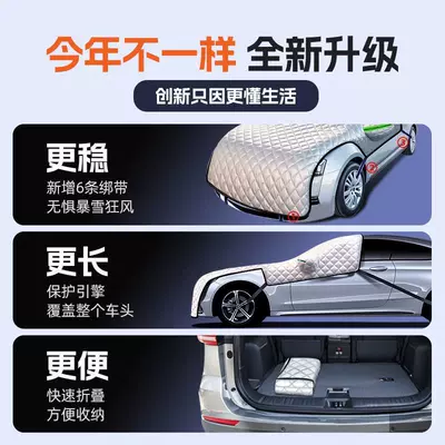 Car snow shield — snow shield, winter anti-freeze cover