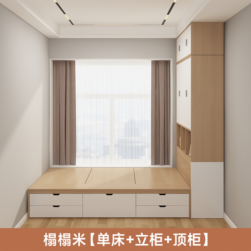 Кровать + тумба, верхняя часть шкафа, подбор цвета