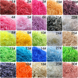 500 karat feicao gift box filler candy box creative packaging decoration high-end 1 Jin shredded paper silk Foreign trade Original order