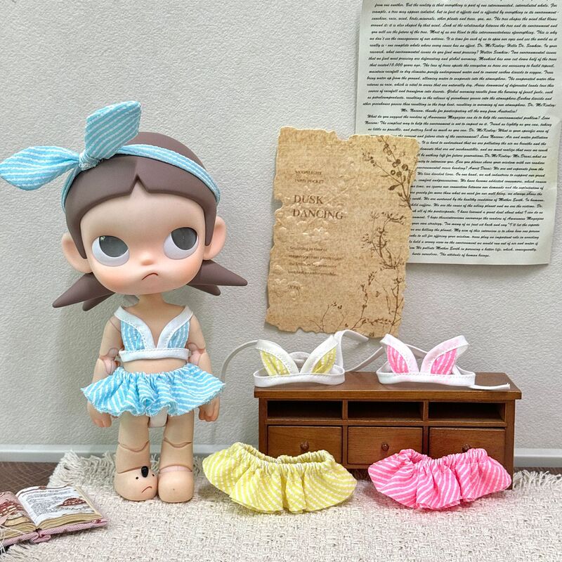 Zsiga Bikini Swimsuit Set 10cm Baby Doll Clothes Crying Doll Long-Legged Kitty Mini Doll Dress-Up Clothes Wholesale Zsiga Bikini Swimsuit Set 10cm Baby Doll Clothes Crying Doll Long-Legged Kitty Mini Doll Dress-Up Clothes Wholesale