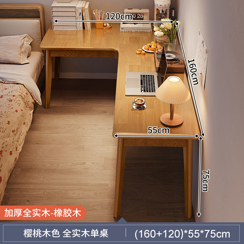 Escritorio de esquina escritorio de escritorio dormitorio escritorio de escritorio de computadora de esquina L-shaped bedside