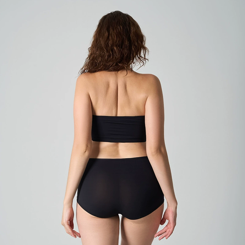 Тот же UNDERWEAR SET TUBE с двумя слоями бретельки без бретелей золотистый нюд и traceless набор