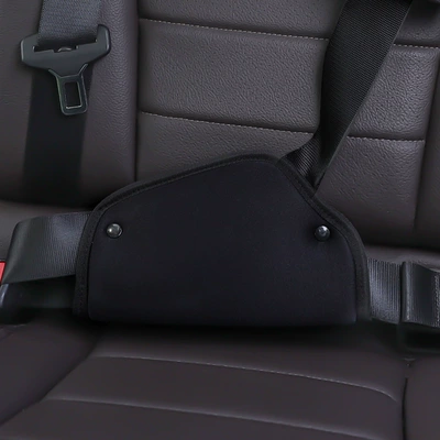 Car Rear Sleeping Anti-Neck — Seat belt shoulder pad - classic-black-belly-protector