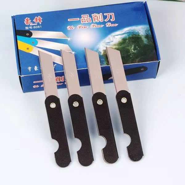 Многофункциональный складной канцелярский нож для студентов, нож для карандашей для бровей, острый японский стальной нож, универсальный нож для пилинга