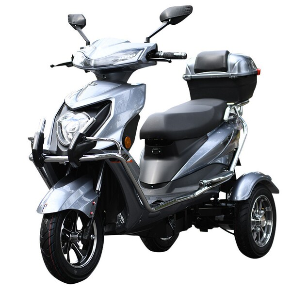 Electric three-wheel three-wheeled bike for adults for elderly