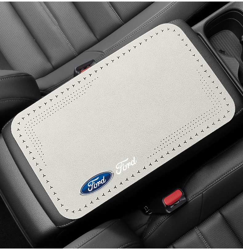 Foreign trade cross-border new car armrest box pad suede car central armrest box protective pad Four Seasons Universal