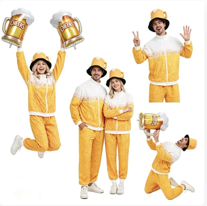 European and American New Style Oktoberfest Retro Jacket and Pants Set Carnival Outfit Men's Beer Clothing Retro Oktoberfest European and American New Style Oktoberfest Retro Jacket and Pants Set Carnival Outfit Men's Beer Clothing Retro Oktoberfest