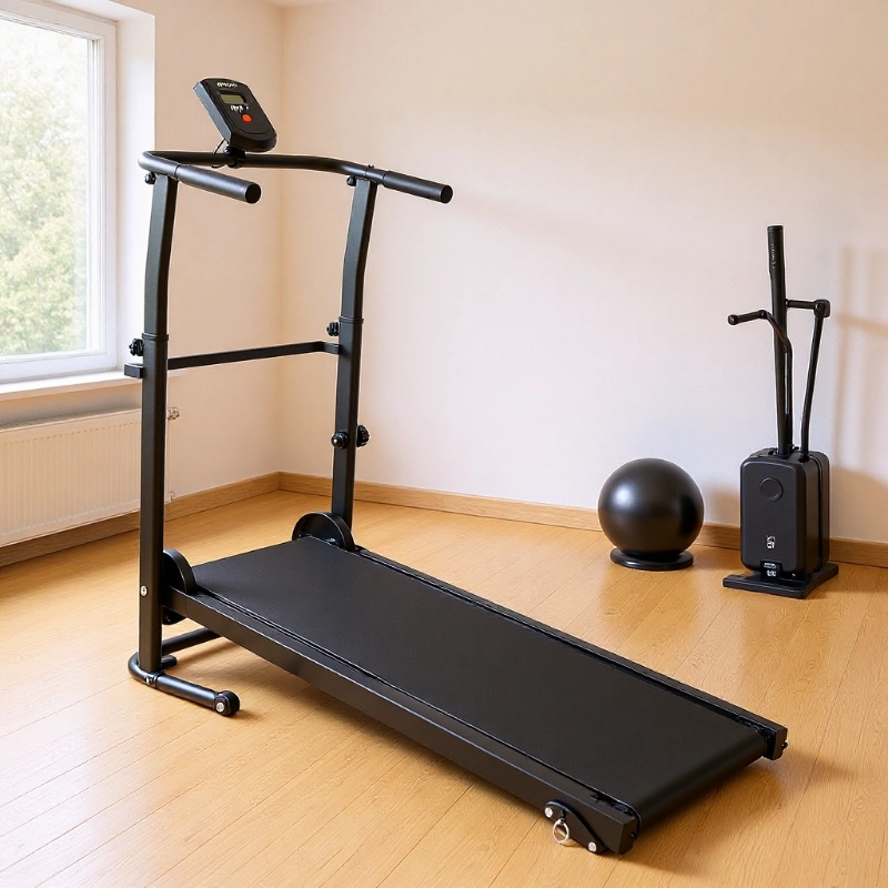 Electric-Free Ecological Treadmill for Home Use Small Folding Family Ultra-Quiet Mechanical Walking Tablet for Indoor Use