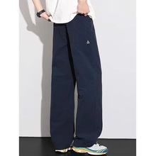 2026春夏季新款欧美日韩港冰丝卡其速干宽松直筒仔休闲裤男pants