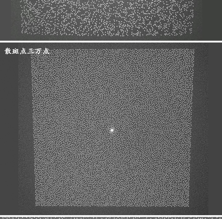 结构光散斑点激光器