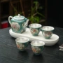 功夫礼盒装纯银泡茶壶