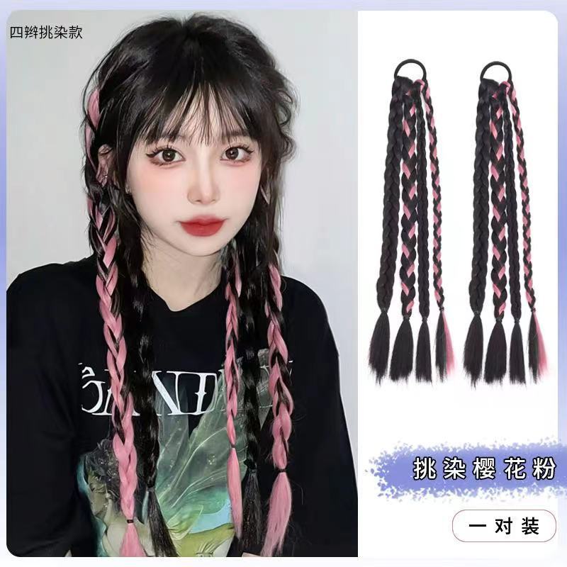 Un par de polen de cerezo