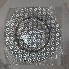 婚宴盘派对酒店用品chargerplate垫盘装饰盘电镀盘