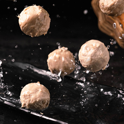 Chaoshan beef ball merchants hand-made beef tendon balls hot pot meatballs barbecue meat skewers spicy hot oden ingredients wholesale