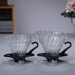 Manufacturer produces glass coffee filter, glass coffee funnel, coffee filter funnel, coffee pot