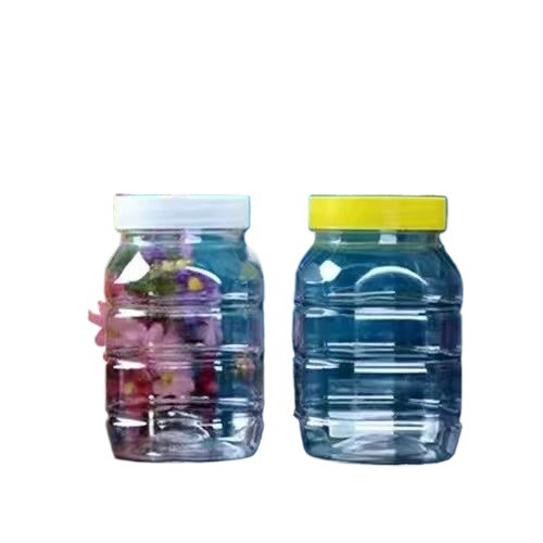 Botella de miel botella de plástico 500 gramos un jin botella de grado alimenticio botella gruesa 2 jin botella especial de miel jarro de plástico