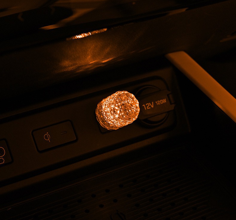 Car Touch Light Led Ambient Light No-Modification USB Car Night Light Colorful Breathing Light Seven-Color Decorative Light